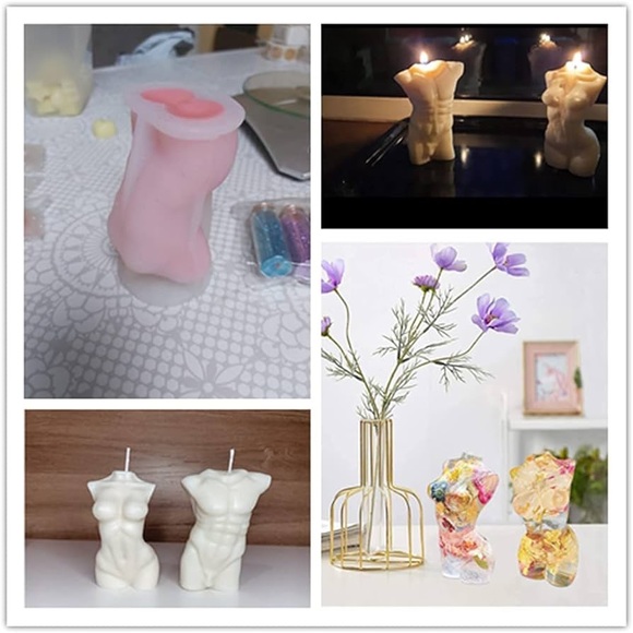 6 Nakey Body Silicone Molds - Picture 1 of 9